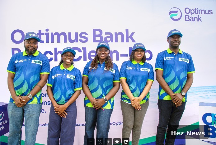 Optimus Bank Leads Cleanup Initiative for Lagos Coastline