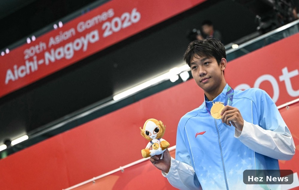 Zhang Zhanshuo Makes History with Seven Golds at Asian Games