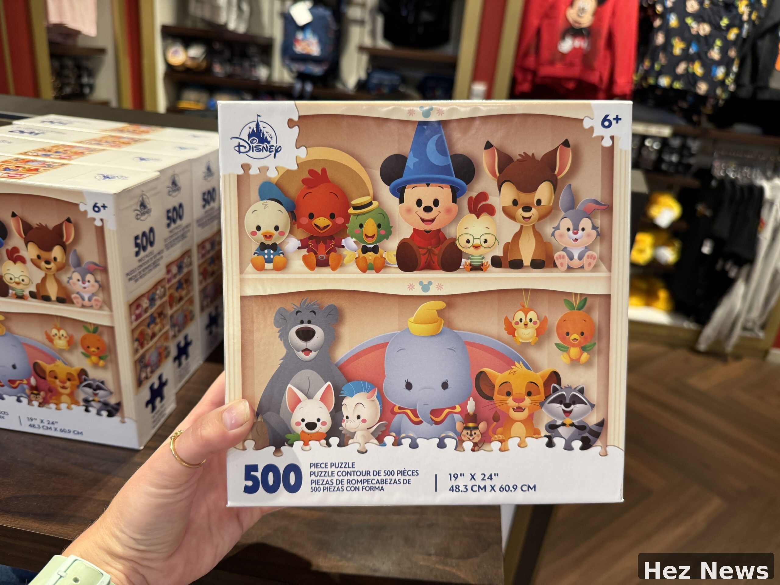 New Disney Plushies Puzzle Launches at Hollywood Studios