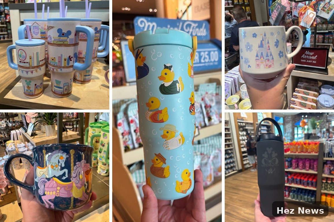 New Disney Drinkware Collection Features Unique Designs