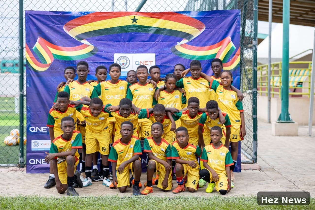 QNET and Manchester City Empower Ghana's Young Footballers