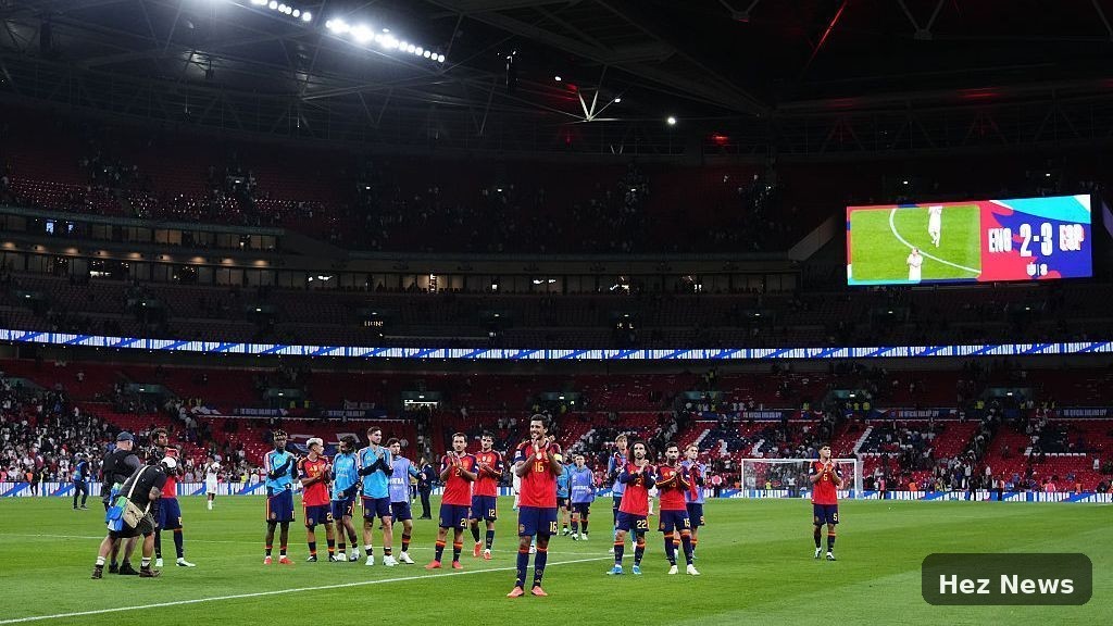 Spain's Victory Over England Extends Unbeaten Streak to 39