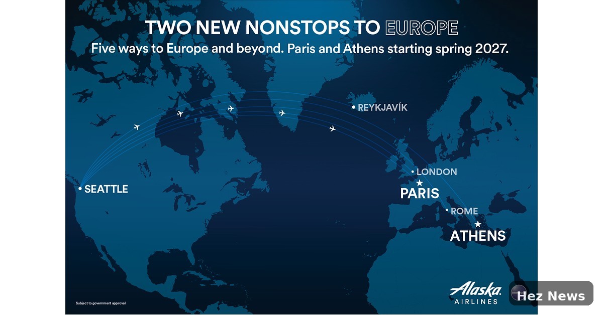 Alaska Airlines Expands Global Reach with New Routes