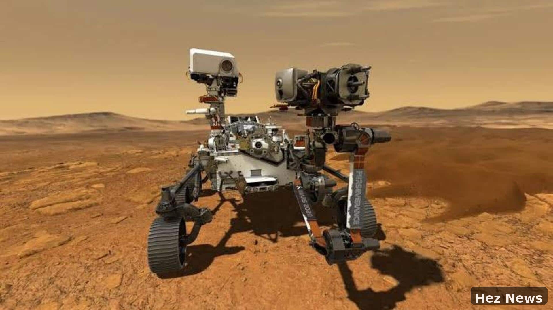 Perseverance Rover Sets New Distance Record on Mars