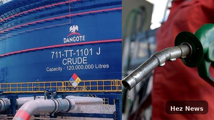 Dangote Refinery Increases Petrol Price by N65