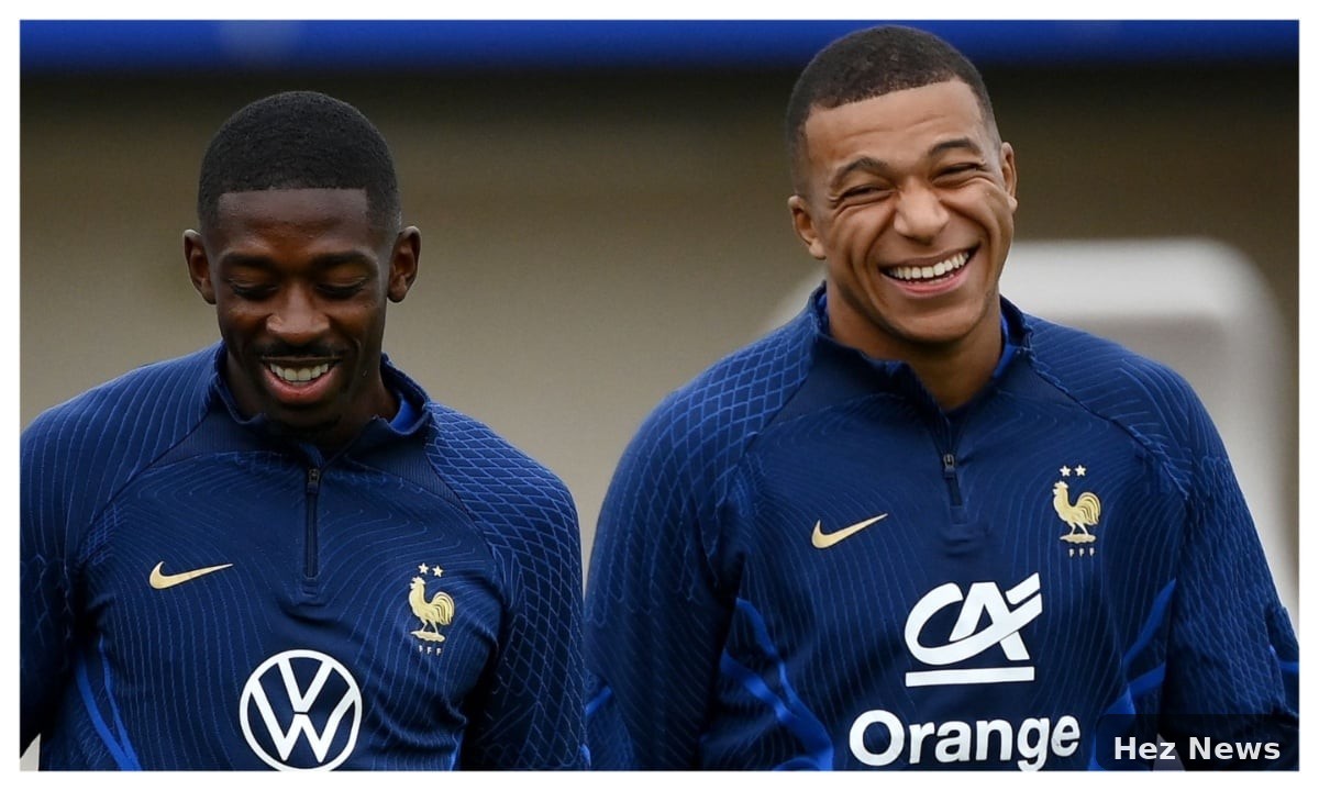 Dembele Responds to Mbappe's Ballon d'Or Comments