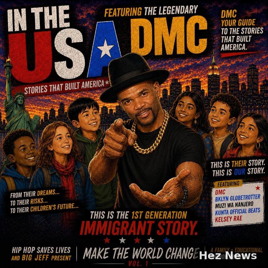DMC Collaborates on New Hip-Hop Single 'IN THE USA'