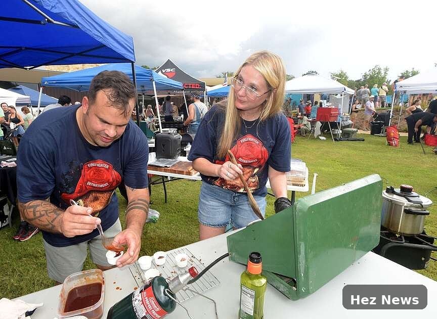Tyler Steele's Venison Meatloaf at Squirrel Cookoff