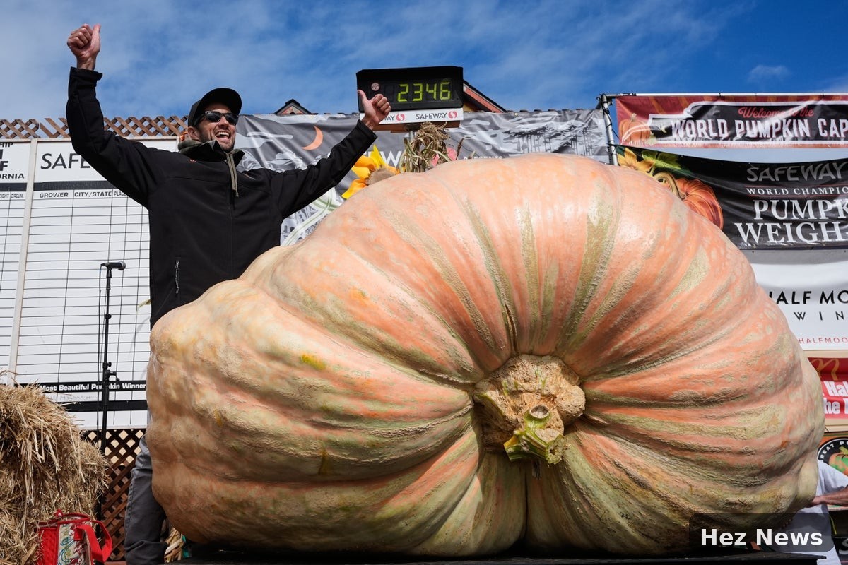 Nigerian Horticulturist Aims for Giant Pumpkin World Record