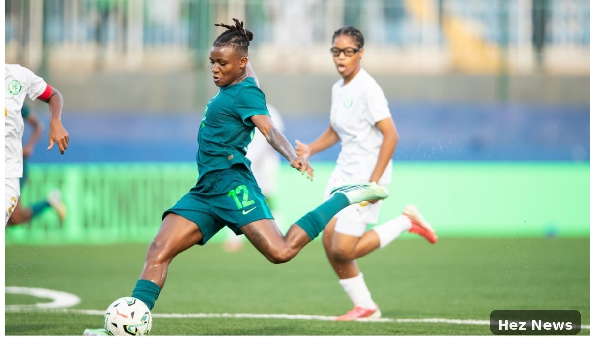 Super Falcons Defeat Comoros 2-0 in Olympic Qualifier