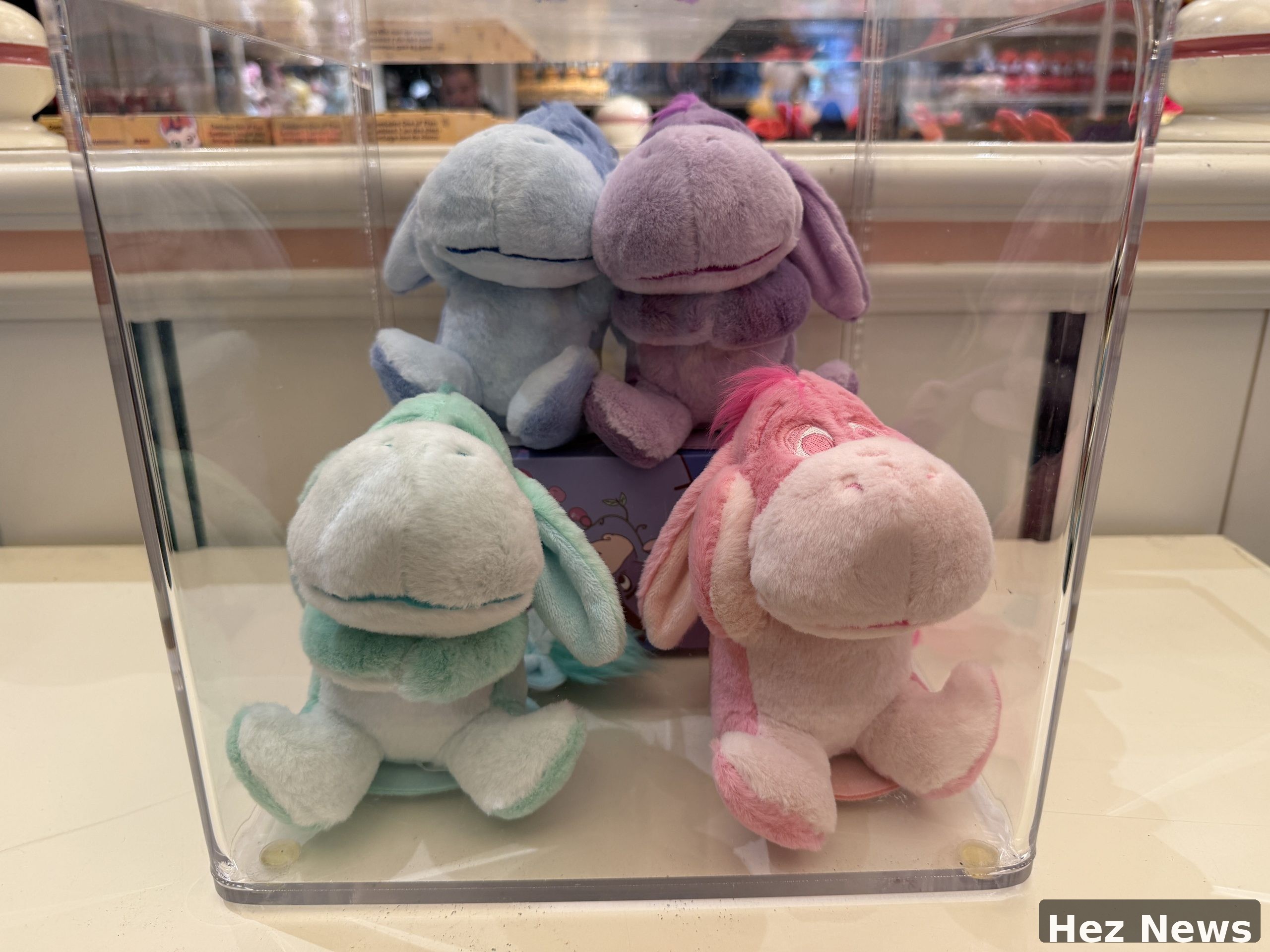 Pastel Eeyore Plush Arrives at Disneyland Resort