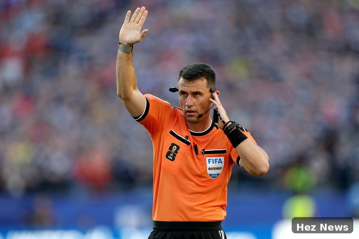 Heat Stress Affects World Cup Referee's Performance