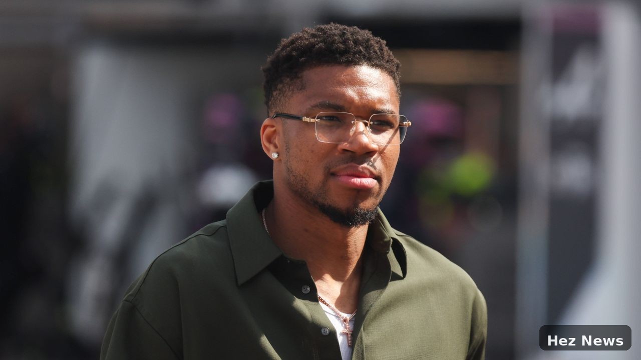 Giannis Antetokounmpo Honors Late Father at World Cup Match