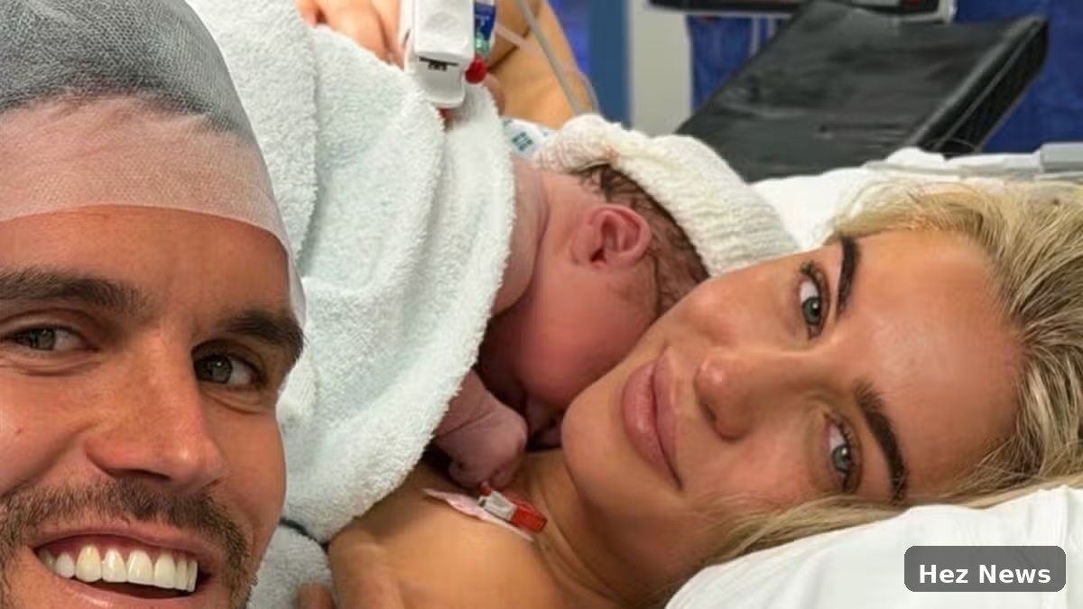 Gaz from Geordie Shore Announces Baby Daughter's Name