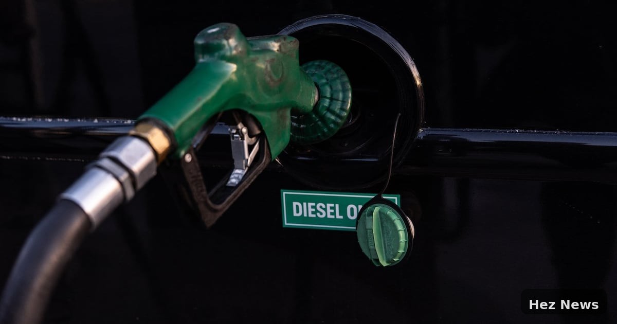 U.S. Diesel Prices Reach All-Time High Amid Global Tensions