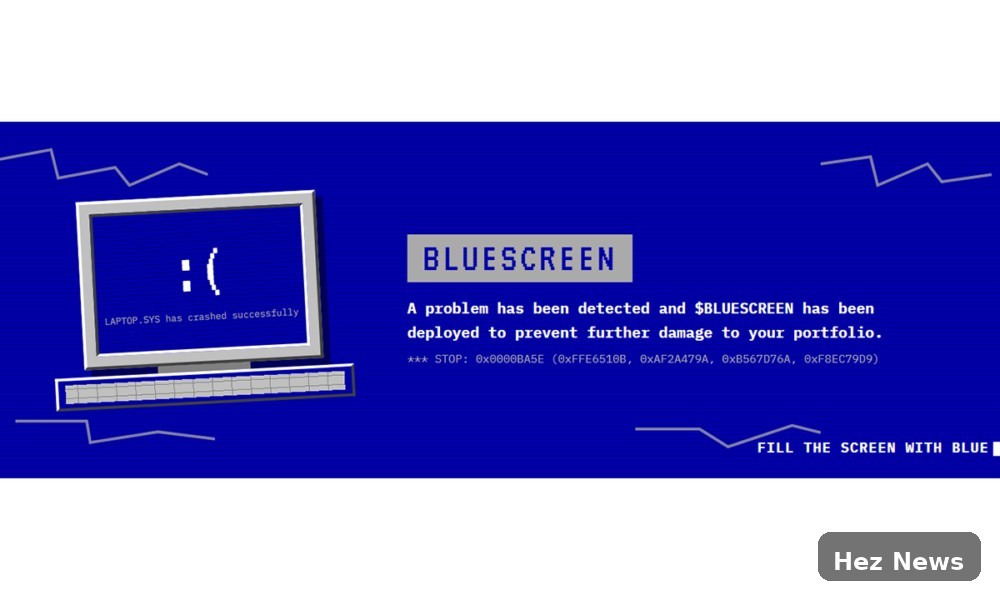 Bluescreen: A Unique Memecoin Inspired by Microsoft Culture