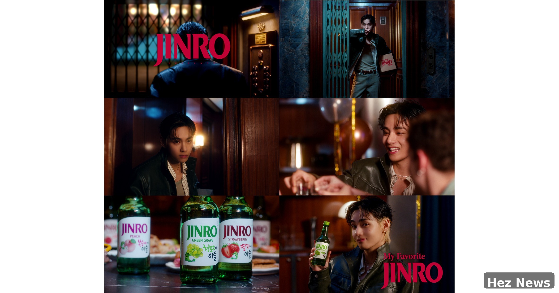JINRO Launches Global Campaign with BTS's V