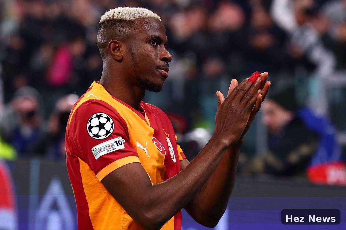 Osimhen Declines Galatasaray's No.9 Jersey: Here's Why