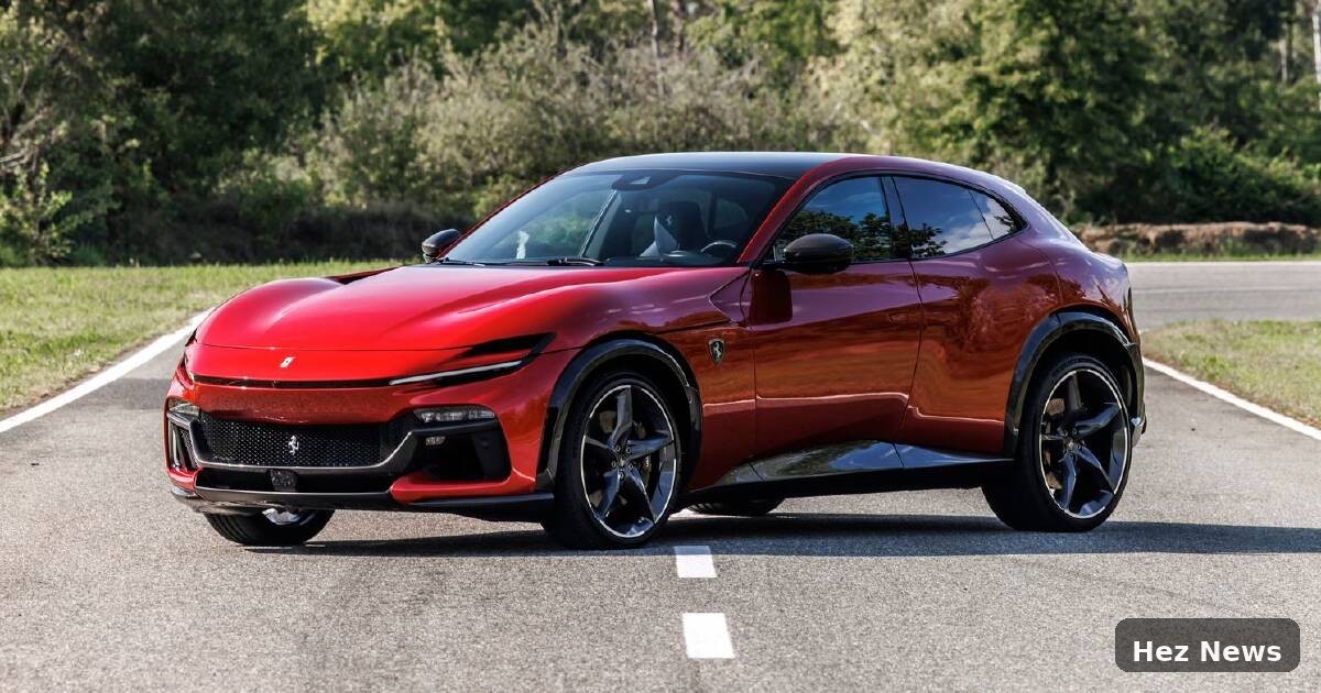 Ferrari Purosangue: A Fun Large SUV Experience
