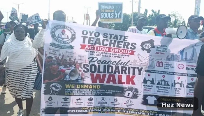 Oyo Teachers Launch Indefinite Strike Over Abductions