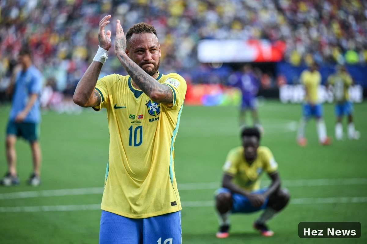 Neymar Confirms Retirement from Brazil National Team