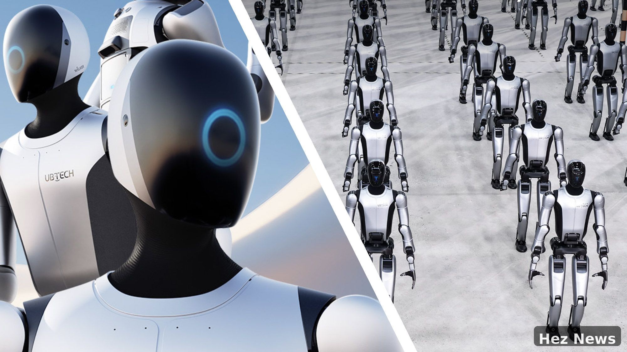 UBTech Launches World's First Humanoid Robot Factory