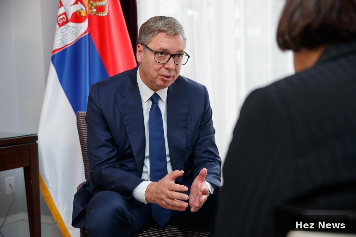 Serbia's President Criticizes Global Leaders on Kosovo Issue
