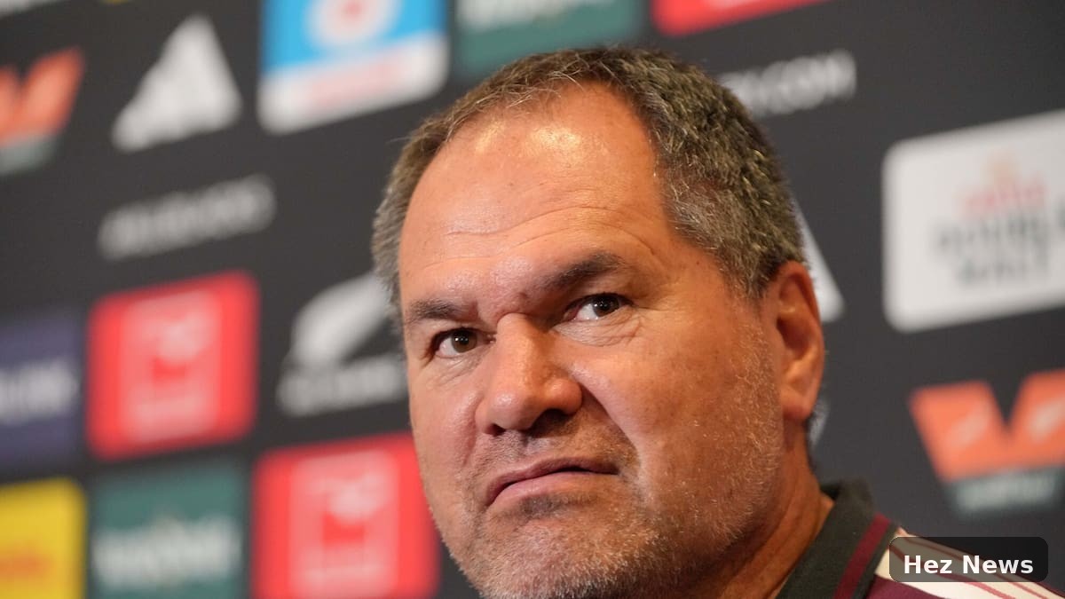 All Blacks Coach Dave Rennie Reflects on Springboks Loss