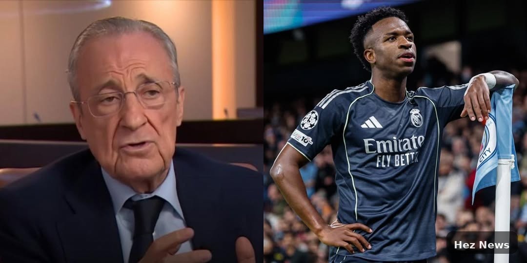 Perez: Vinicius Jr Free to Leave Real Madrid