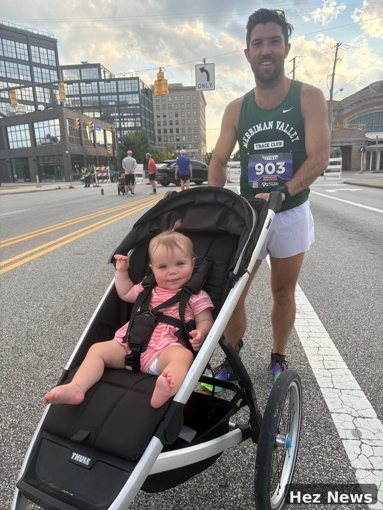 Cleveland Father Breaks Fastest Mile Record with Stroller