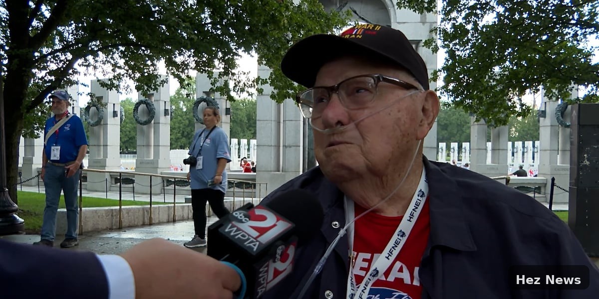 99-Year-Old WWII Veteran's Honor Flight to Washington