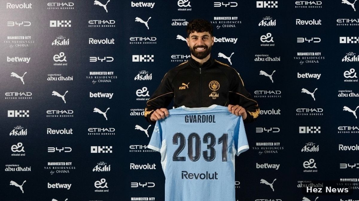 Gvardiol Signs Long-Term Deal with Manchester City