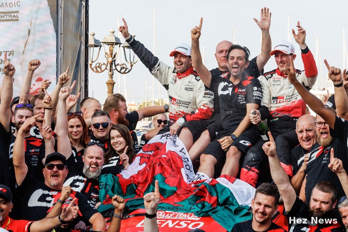 Evans Makes History in WRC Sardinia Championship Finale
