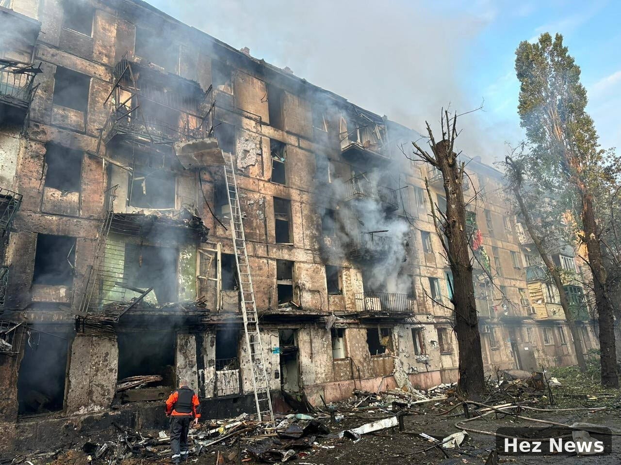 Four Killed in Russian Strike on Ukrainian City Kamianske