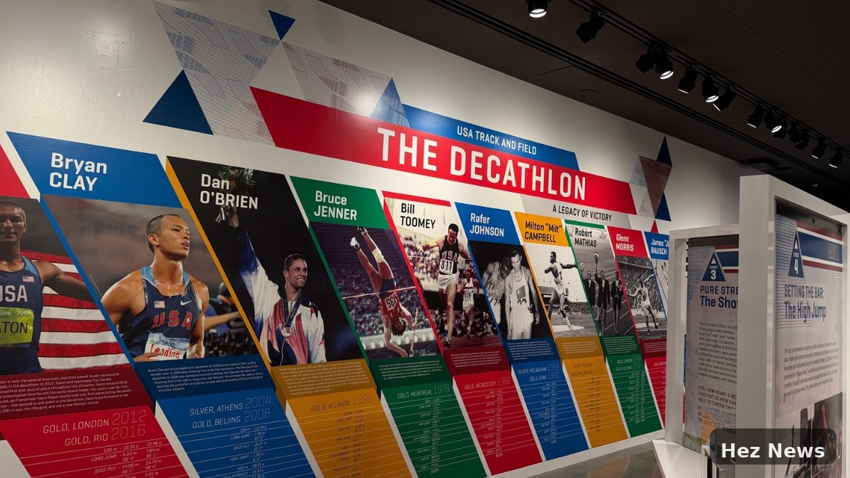 New Exhibit Celebrates Decathlete Excellence at U.S. Museum