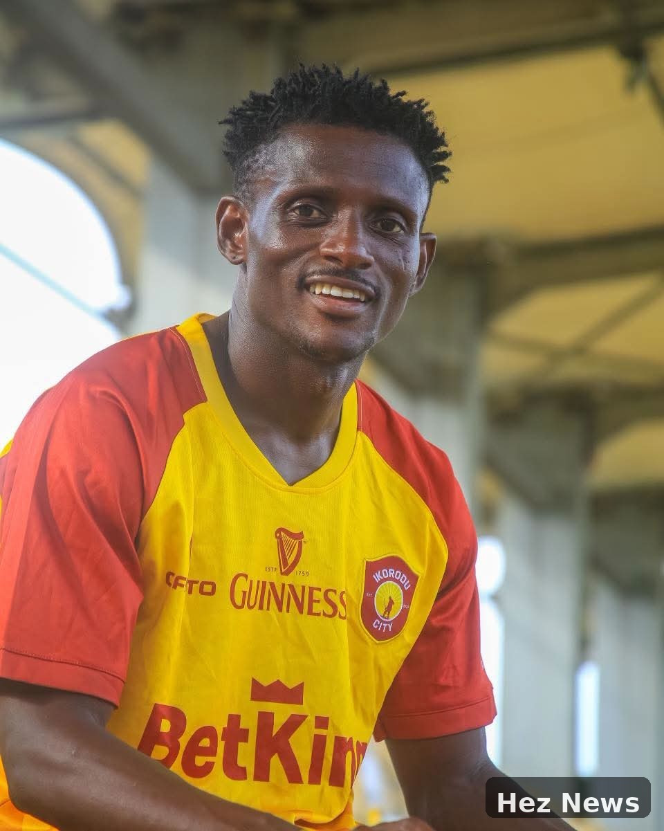 Afeez Bankole Signs with Ikorodu City FC from Kwara United