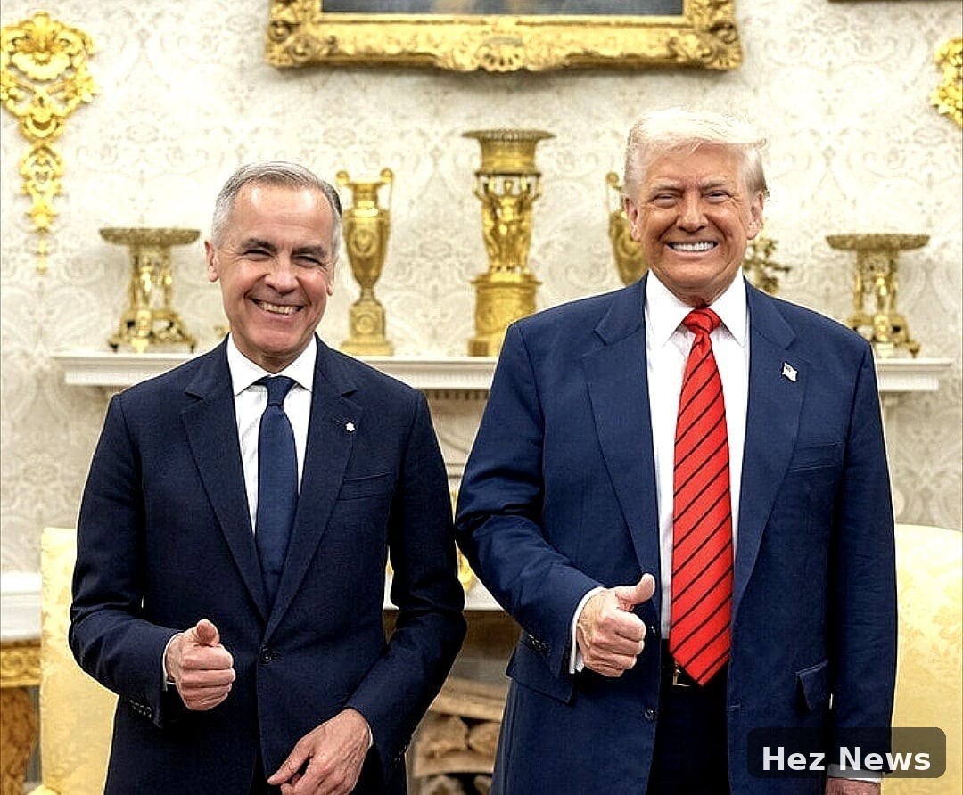 Trump's Jibe: Carney Shares White House Encounter