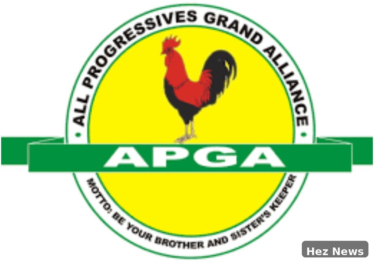 APGA Backs Tinubu for 2027 Presidential Election