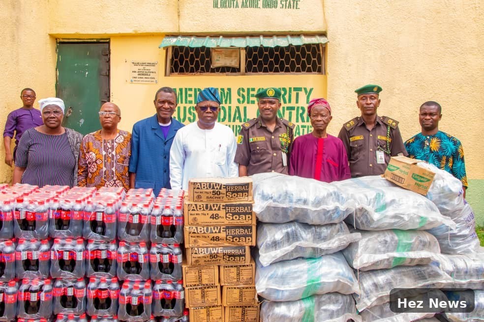 Ondo Deputy Governor Encourages Inmates to Seek Skills and Faith