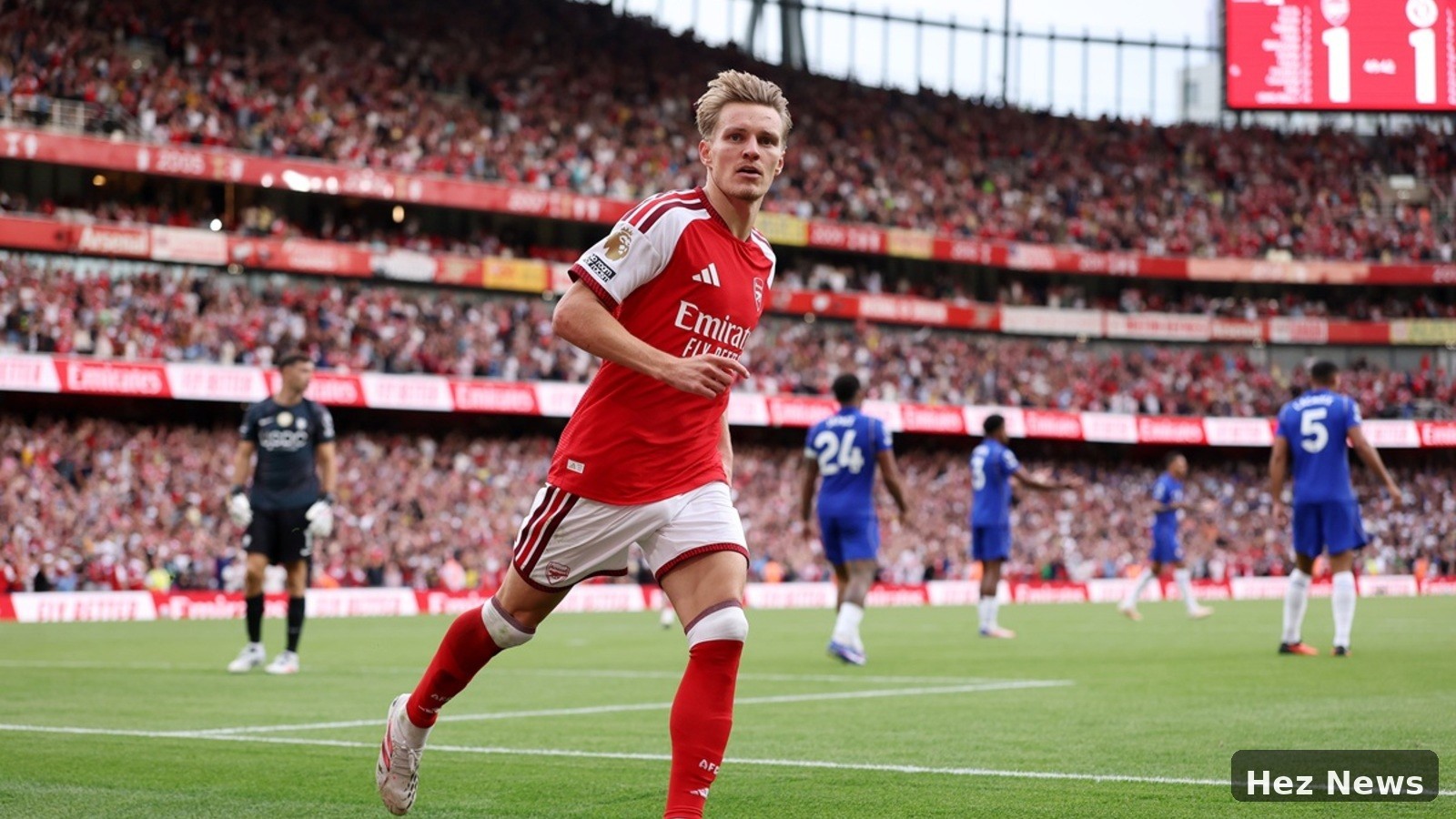 Ashley Young Lauds Martin Odegaard After Chelsea Victory