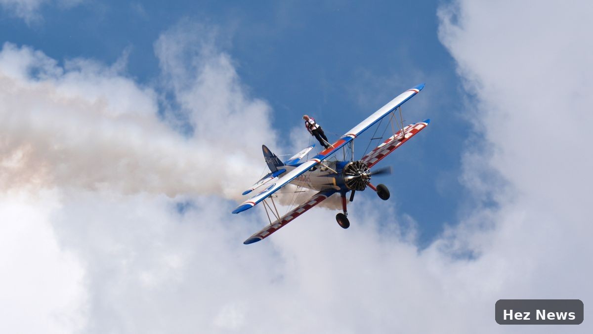 97-Year-Old Grandmother Sets New Wing Walk Record