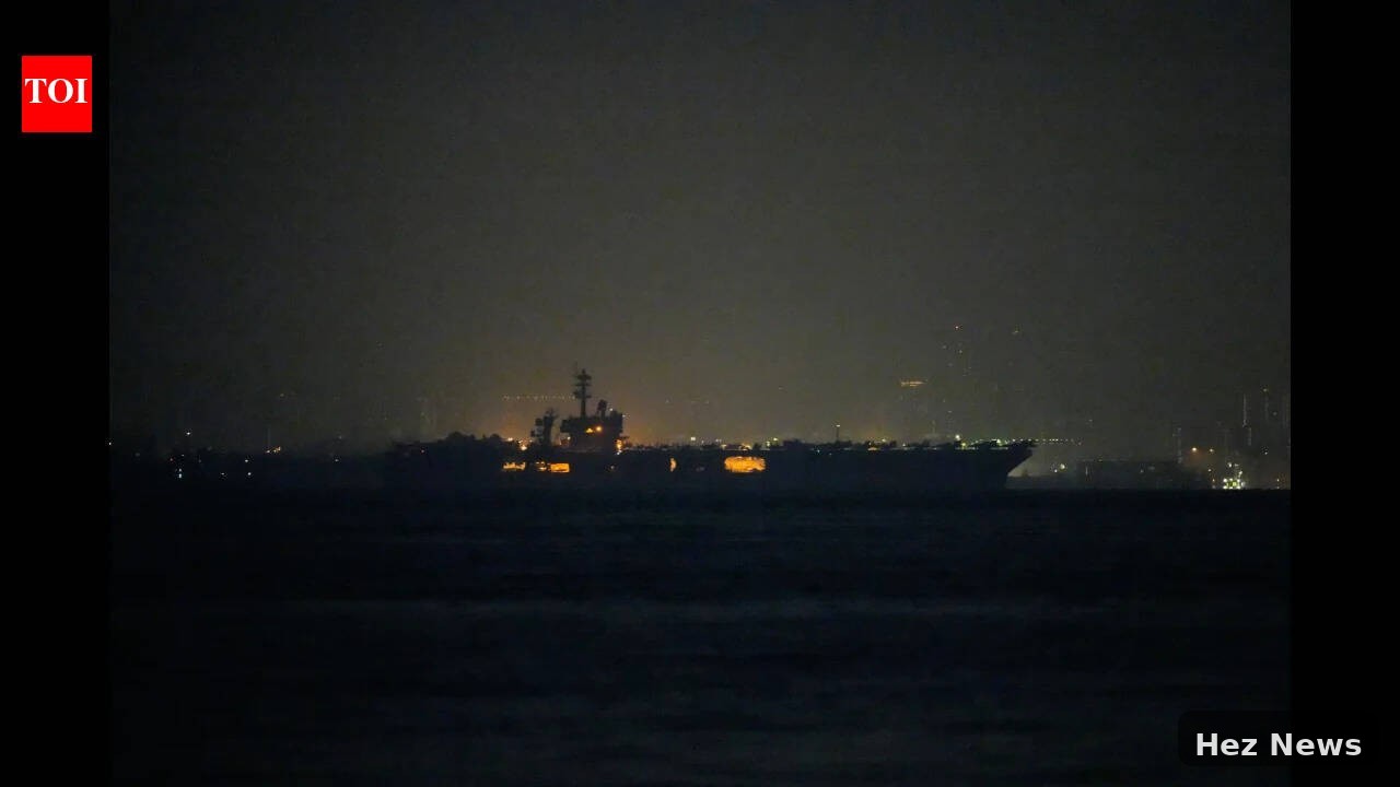USS Abraham Lincoln Arrives in Pattaya Amid Raids on Sex Workers