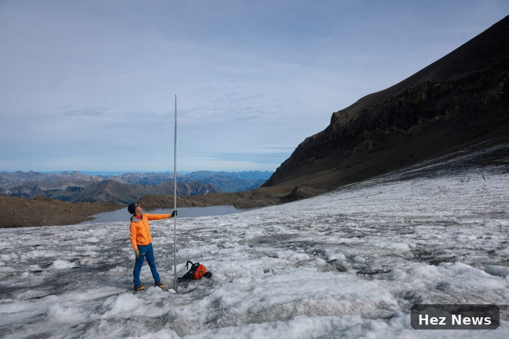 Swiss Glaciers Lose Over 5% Ice Volume Due to Heat Waves
