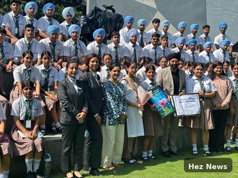 Emm Aar International School's Educational Visit to Sachdeva Stocks