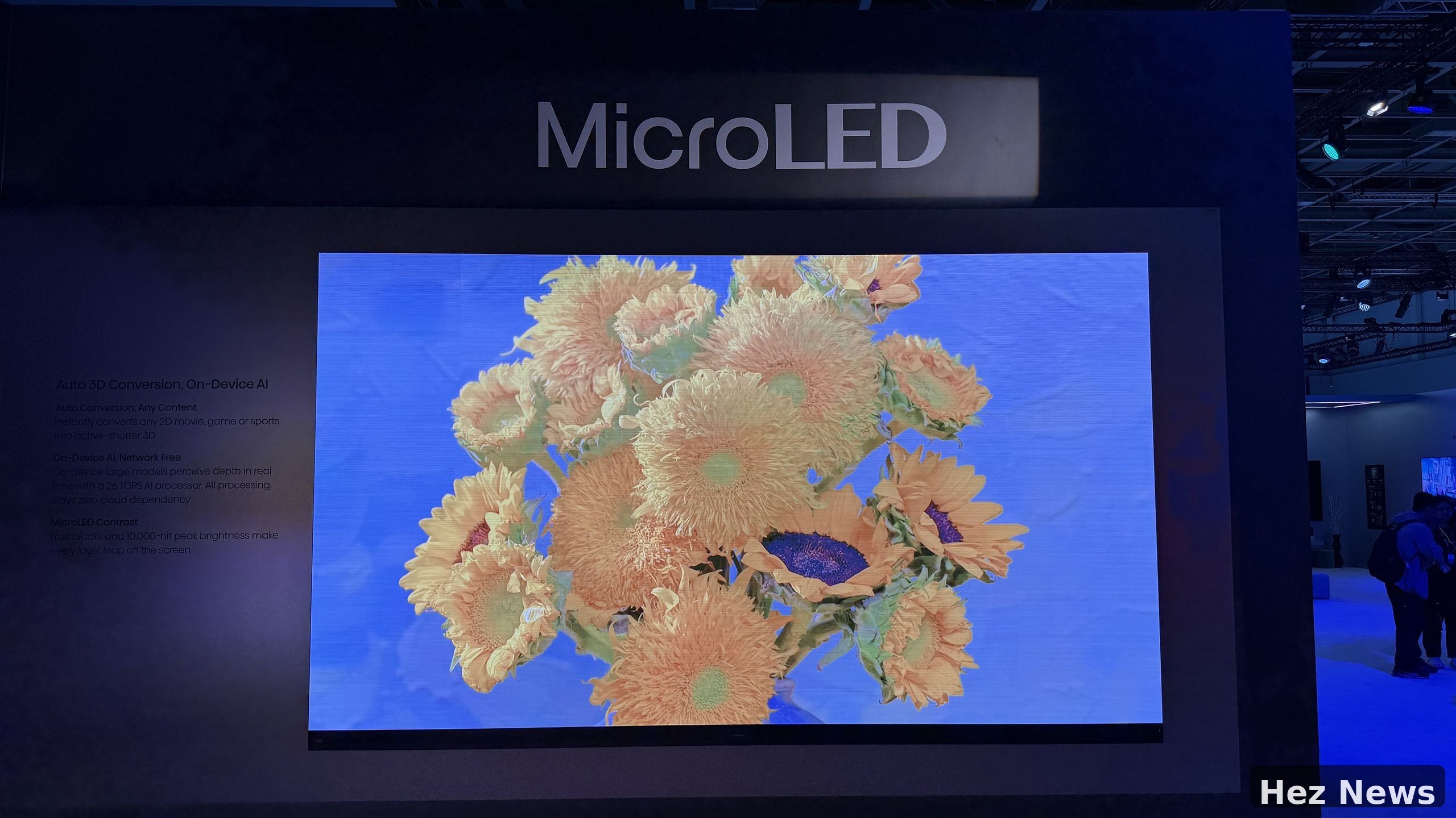 Hisense Unveils Groundbreaking 3D Micro-LED TV