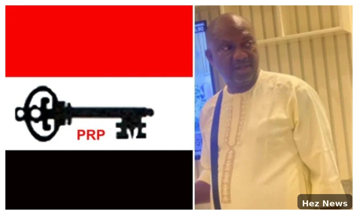 PRP's Olajide Epe Resigns Ahead of 2027 Elections