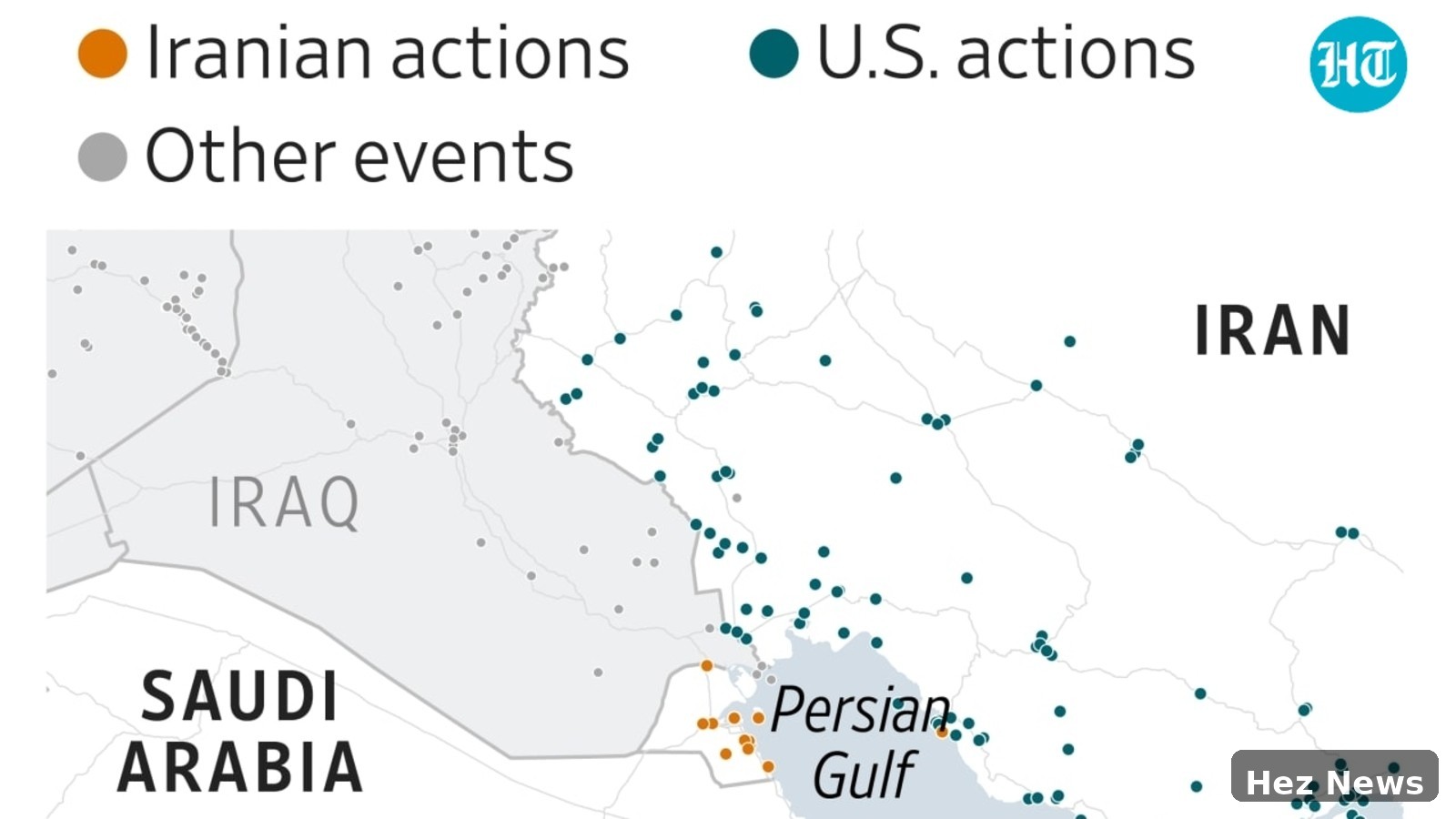 New Conflict Zones Emerge in the Middle East