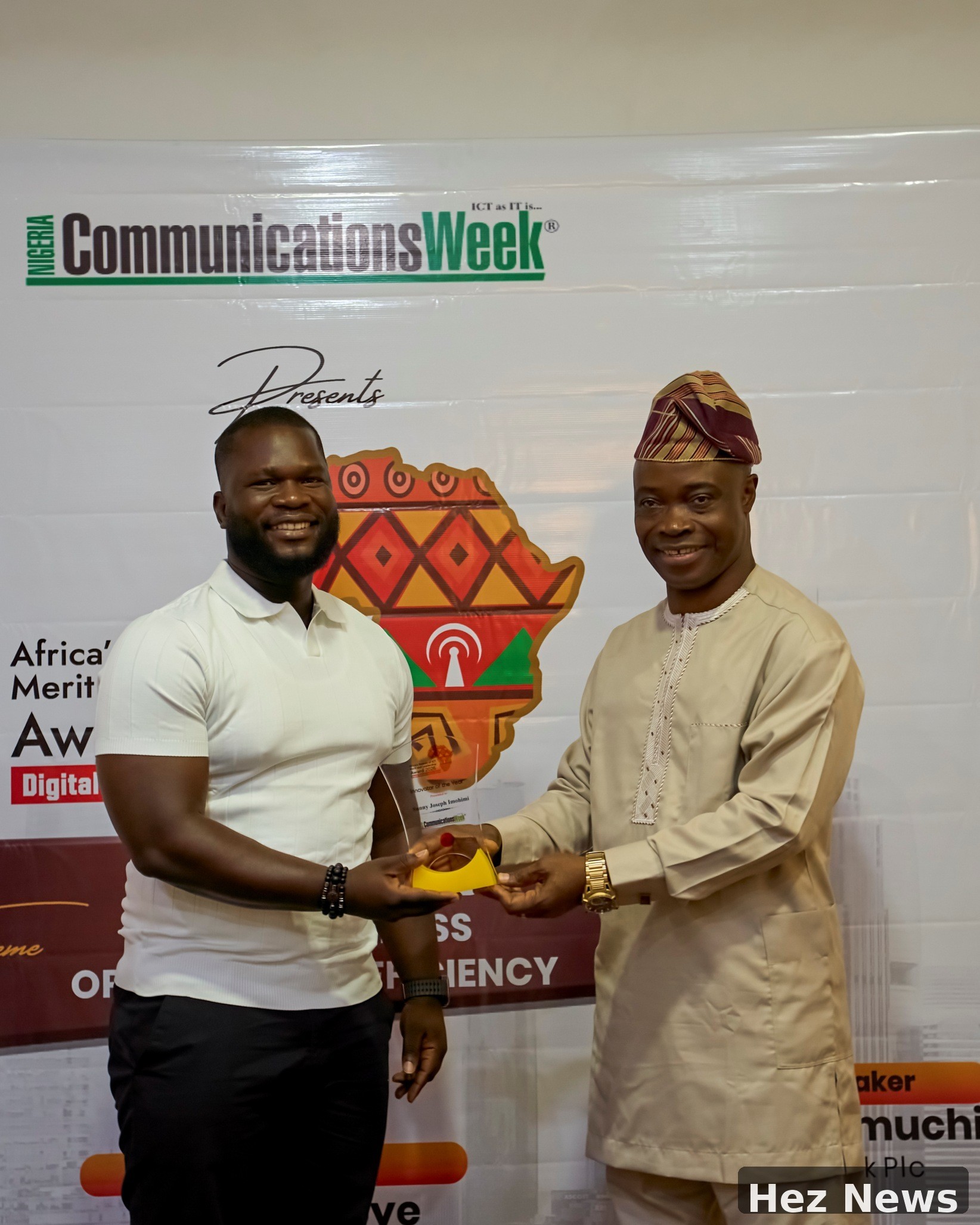Sunny Joseph Imohimi Named ICT Innovator of the Year