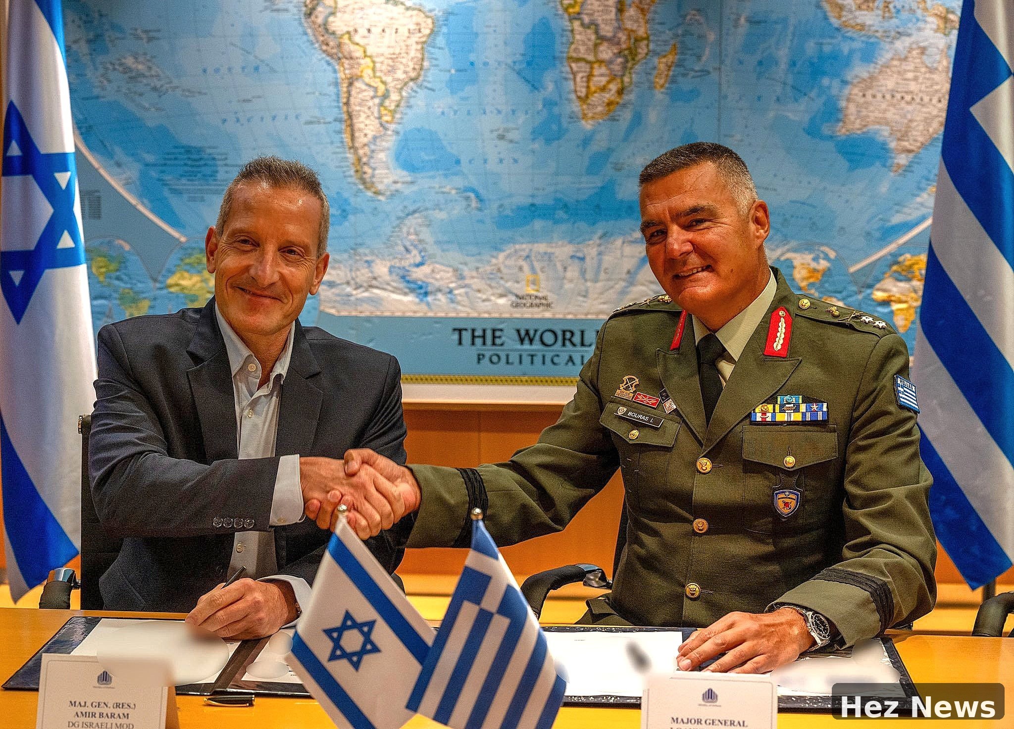 Israel Signs $3.5 Billion Deal for Greece's Air Defense