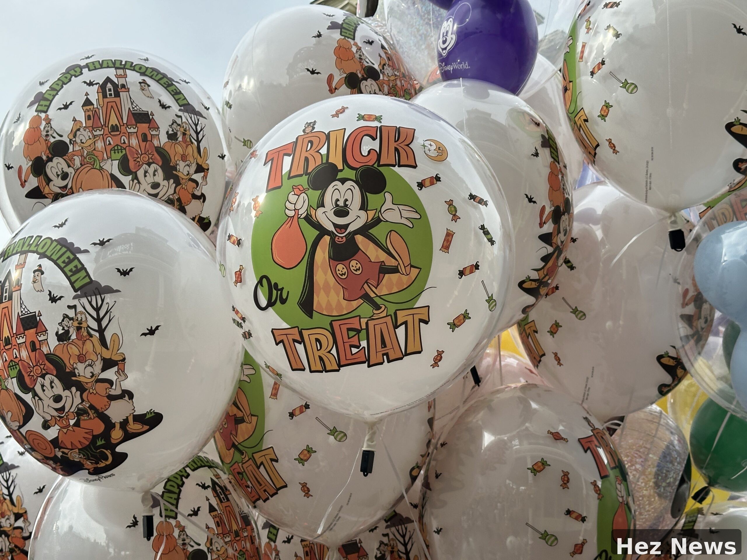 New Halloween Balloons Unveiled at Disney's Magic Kingdom